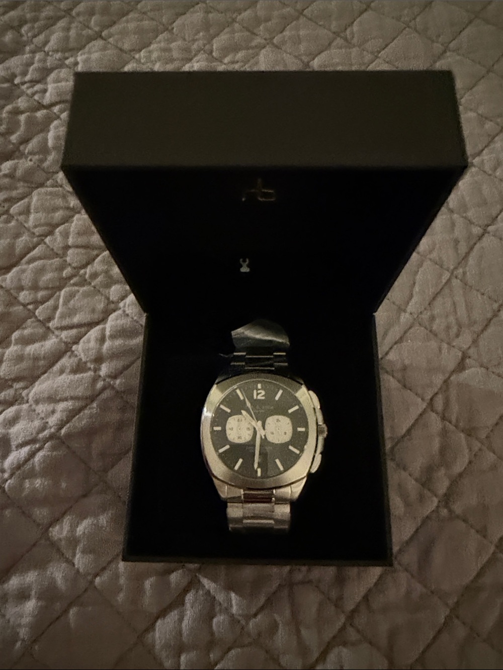 Rag & Bone Men's Silver Stainless Bleeker Steel Chronograph Watch